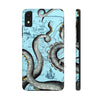 Grey Blue Octopus Tentacle Vintage Map Case Mate Tough Phone Cases Iphone Xr