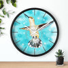Hummingbird Blue Sky Art Wall Clock Home Decor