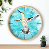 Hummingbird Blue Sky Art Wall Clock Home Decor