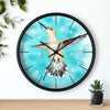 Hummingbird Blue Sky Art Wall Clock Home Decor