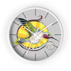 Hummingbird Tribal Sun Ink Art Wall Clock White / 10 Home Decor