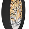 Jaguar Napping Pastel Art Wall Clock Home Decor