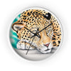 Jaguar Napping Pastel Art Wall Clock Home Decor