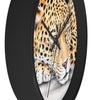 Jaguar Napping Pastel Art Wall Clock Home Decor