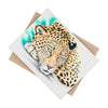 Jaguar Napping Soft Pastel Ink Art Ceramic Photo Tile Home Decor