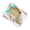 Jaguar Napping Soft Pastel Ink Art Ceramic Photo Tile Home Decor