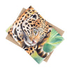 Jaguar Prowl Jungle Watercolor Art Ceramic Photo Tile Home Decor