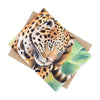 Jaguar Prowl Jungle Watercolor Art Ceramic Photo Tile Home Decor