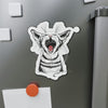 Kitten Roar Ink Art Die-Cut Magnets Home Decor