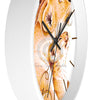 Lioness And The Cub Love Ink Art Wall Clock Home Decor