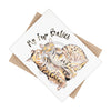 My Fur Babies Bengal Cat Kitten Watercolor Art Ceramic Photo Tile Home Decor