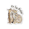 My Fur Babies Bengal Cats Watercolor Art Die-Cut Magnets 3 X / 1 Pc Home Decor