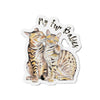 My Fur Babies Bengal Cats Watercolor Art Die-Cut Magnets 4 X / 1 Pc Home Decor