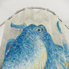 Ocean Blue Octopus Watercolor Art Shower Curtain Home Decor