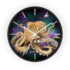 Octopus Cosmic Galaxy Stars Art Wall Clock Black / White 10 Home Decor