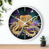 Octopus Cosmic Galaxy Stars Art Wall Clock Home Decor
