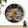 Octopus Cosmic Galaxy Stars Art Wall Clock Home Decor