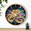 Octopus Cosmic Galaxy Stars Art Wall Clock Home Decor