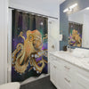 Octopus Galaxy Nebulae Stars Ii Art Shower Curtain Home Decor