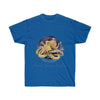 Octopus Galaxy Stars Ink Art Dark Unisex Ultra Cotton Tee Royal / S T-Shirt