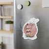 Octopus In The Shell Bubbles Art Die-Cut Magnets Home Decor