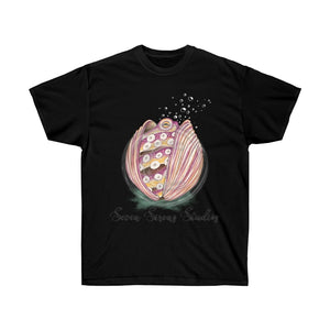 Octopus In The Shell Bubbles Dark Unisex Ultra Cotton Tee Black / S T-Shirt