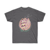 Octopus In The Shell Bubbles Dark Unisex Ultra Cotton Tee Charcoal / S T-Shirt