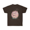 Octopus In The Shell Bubbles Dark Unisex Ultra Cotton Tee Chocolate / S T-Shirt