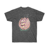 Octopus In The Shell Bubbles Dark Unisex Ultra Cotton Tee Heather / S T-Shirt