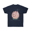Octopus In The Shell Bubbles Dark Unisex Ultra Cotton Tee Navy / S T-Shirt