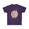 Octopus In The Shell Bubbles Dark Unisex Ultra Cotton Tee Purple / S T-Shirt
