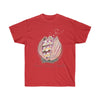 Octopus In The Shell Bubbles Dark Unisex Ultra Cotton Tee Red / S T-Shirt