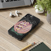 Octopus In The Shell Bubbles On Black Art Mate Tough Phone Cases Case