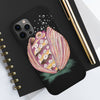 Octopus In The Shell Bubbles On Black Art Mate Tough Phone Cases Case