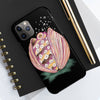 Octopus In The Shell Bubbles On Black Art Mate Tough Phone Cases Case