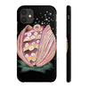 Octopus In The Shell Bubbles On Black Art Mate Tough Phone Cases Iphone 11 Case
