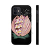 Octopus In The Shell Bubbles On Black Art Mate Tough Phone Cases Iphone 12 Case