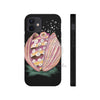 Octopus In The Shell Bubbles On Black Art Mate Tough Phone Cases Iphone 12 Mini Case