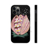 Octopus In The Shell Bubbles On Black Art Mate Tough Phone Cases Iphone 12 Pro Case