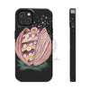 Octopus In The Shell Bubbles On Black Art Mate Tough Phone Cases Iphone 14 Case