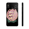 Octopus In The Shell Bubbles On Black Art Mate Tough Phone Cases Iphone X Case