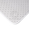 Octopus In The Shell Bubbles On White Art Bath Mat Home Decor