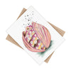 Octopus In The Shell Bubbles On White Art Ceramic Photo Tile Home Decor