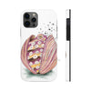 Octopus In The Shell Bubbles On White Art Mate Tough Phone Cases Iphone 12 Pro Case