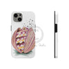 Octopus In The Shell Bubbles On White Art Mate Tough Phone Cases Iphone 13 Case
