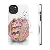 Octopus In The Shell Bubbles On White Art Mate Tough Phone Cases Iphone 14 Plus Case