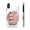 Octopus In The Shell Bubbles On White Art Mate Tough Phone Cases Iphone Xs Case