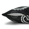 Octopus Stipplink Black White Green Ink Art Spun Polyester Square Pillow Case Home Decor