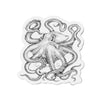 Octopus Tentacles Kraken Black White Ink Art Die-Cut Magnets 3 X / 1 Pc Home Decor
