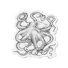 Octopus Tentacles Kraken Black White Ink Art Die-Cut Magnets 5 X / 1 Pc Home Decor